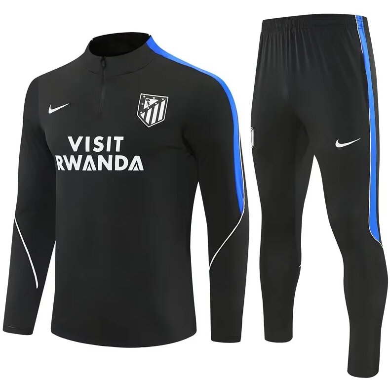AAA Quality Atletico Madrid 26/27 Tracksuit - Black